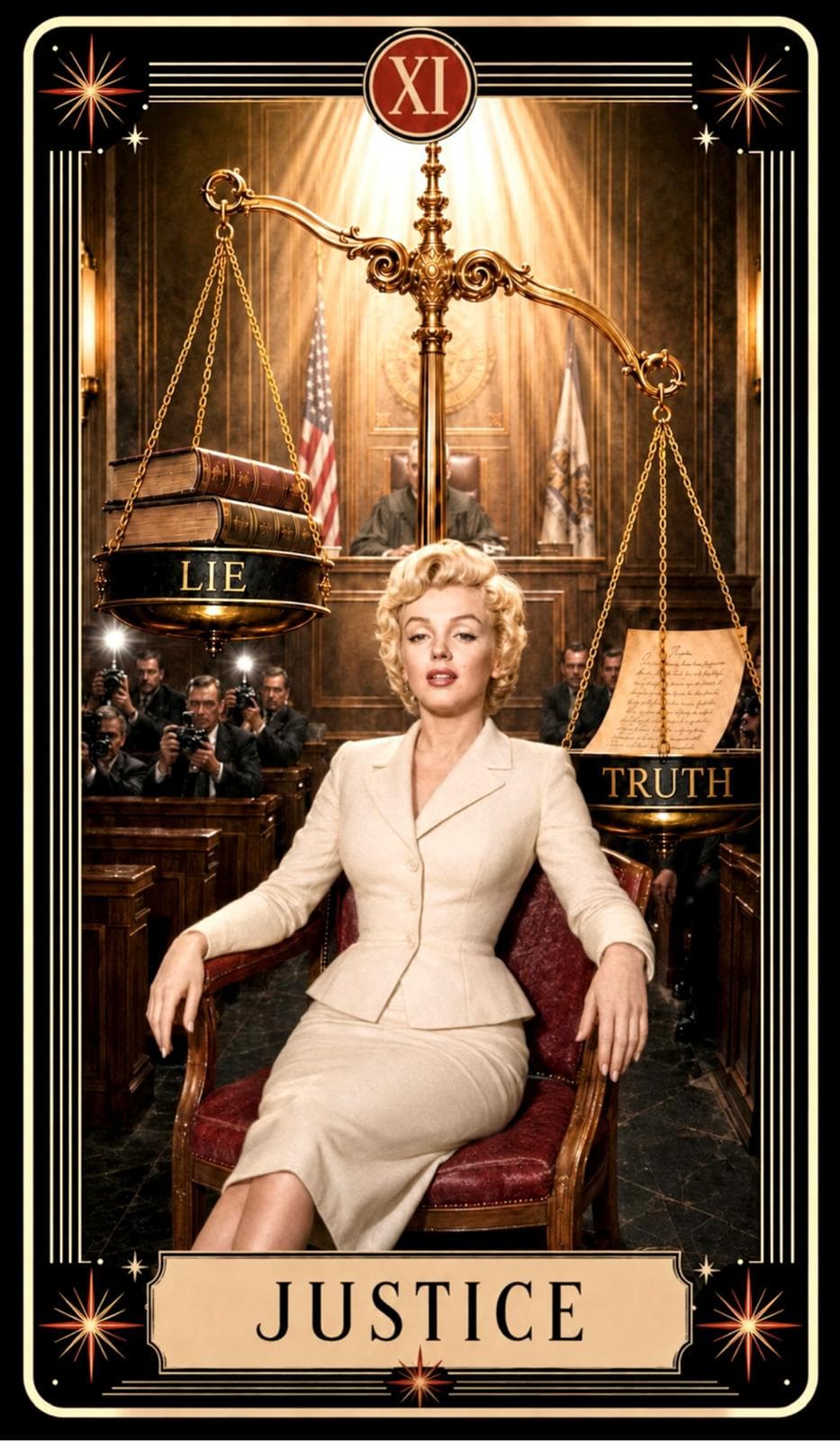 Anna Bee Tarot — Justice