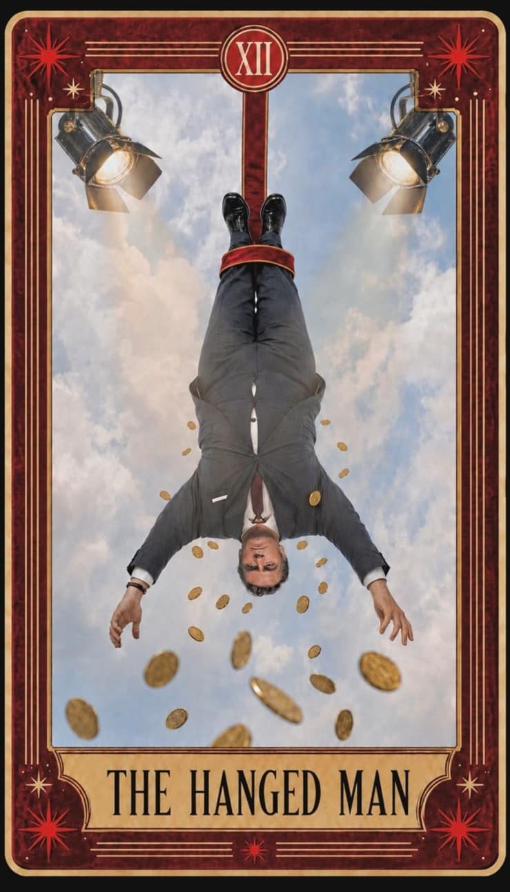 Anna Bee Tarot — The Hanged Man